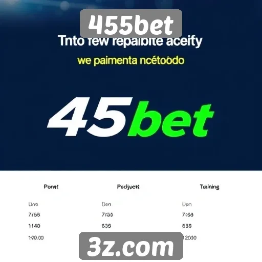 Métodos de pagamento aceitos pelo 455bet