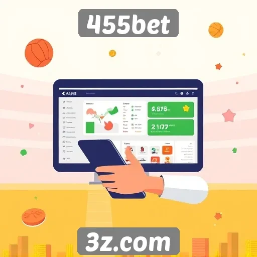 Experiência do usuário na plataforma 455bet